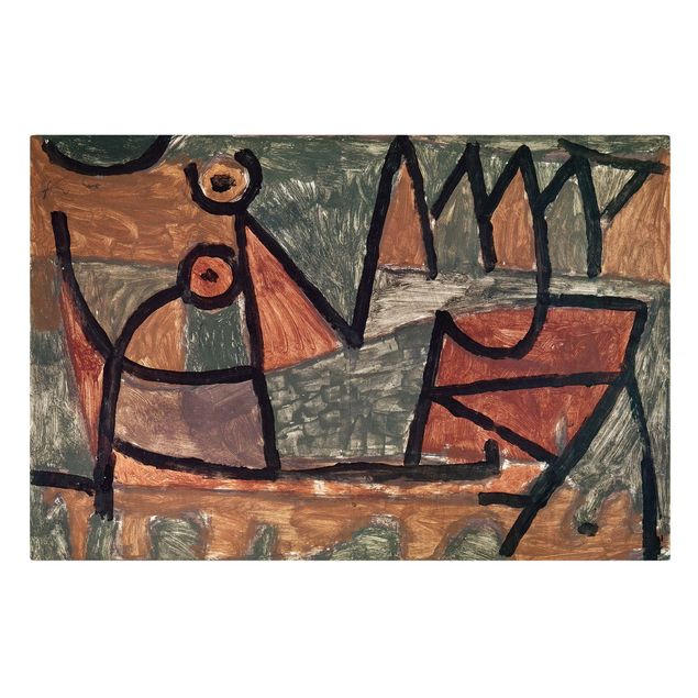 Reproducciónes de cuadros Paul Klee - Sinister Boat Trip