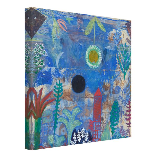 Lienzos de cuadros famosos Paul Klee - Sunken Landscape