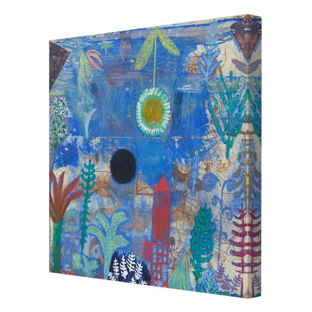 Lienzo abstracto grande Paul Klee - Sunken Landscape