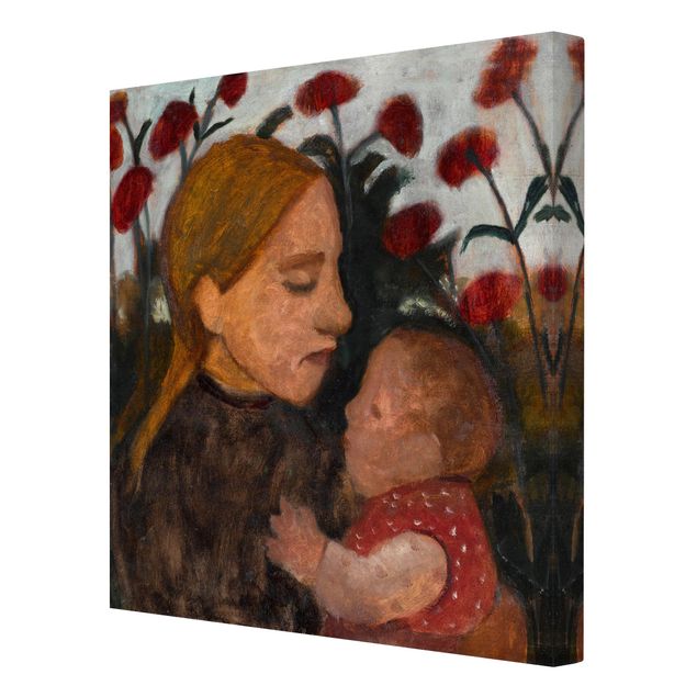 Láminas de cuadros famosos Paula Modersohn-Becker - Girl with Child