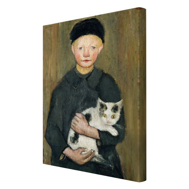 Estilos artísticos Paula Modersohn-Becker - Boy with Cat