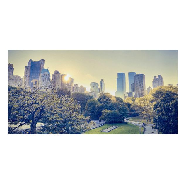 Cuadros ciudades Peaceful Central Park