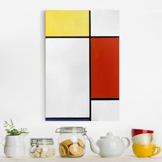 Decoración de cocinas Piet Mondrian - Composition I
