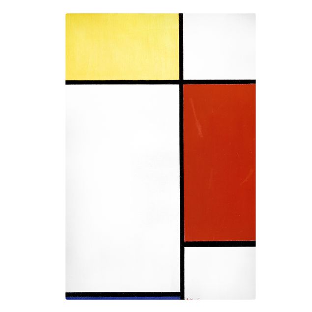 Lienzos de cuadros famosos Piet Mondrian - Composition I
