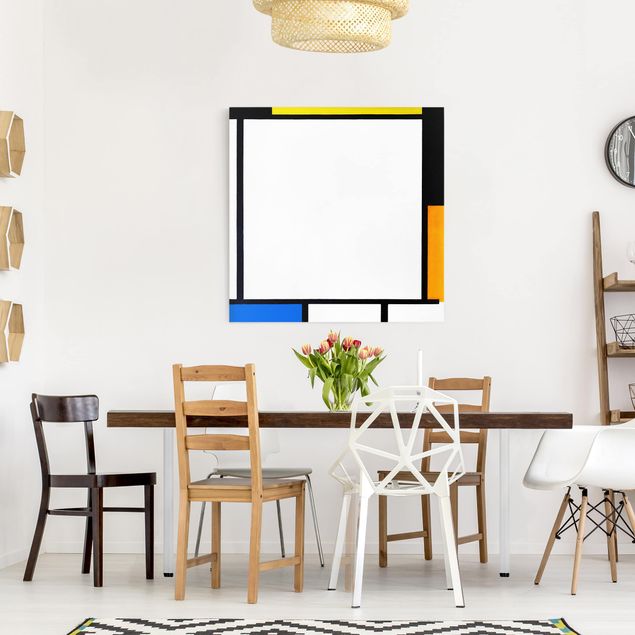Cuadros Impresionismo Piet Mondrian - Composition II