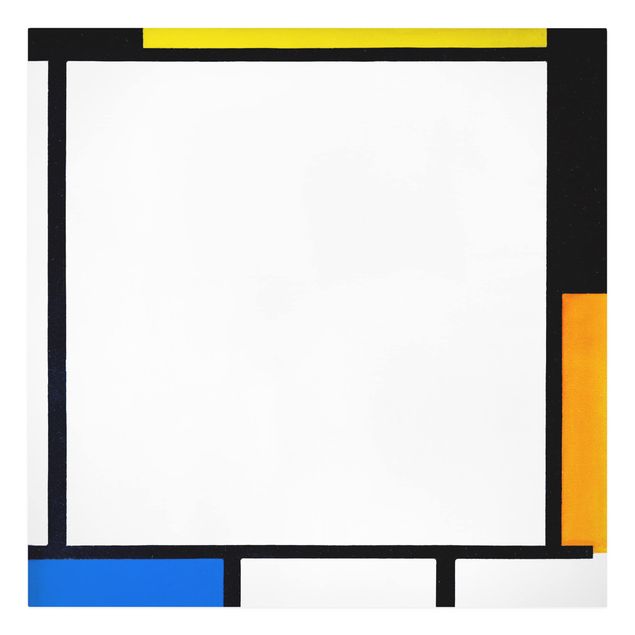 Lienzos de cuadros famosos Piet Mondrian - Composition II