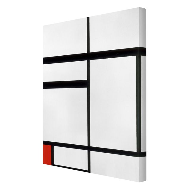 Reproducciónes de cuadros Piet Mondrian - Composition with Red, Black and White