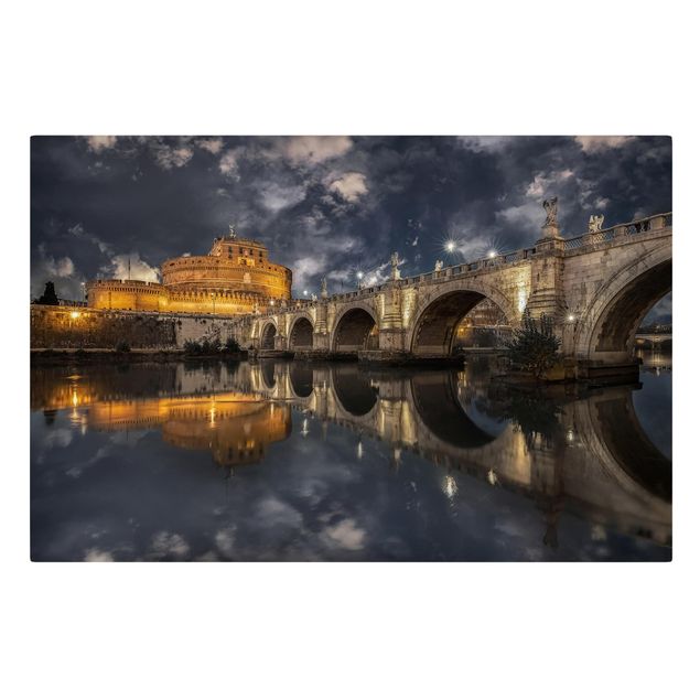 Cuadros arquitectura Ponte Sant'Angelo In Rome