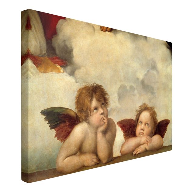 Estilos artísticos Raffael - Two Angels. Detail from The Sistine Madonna