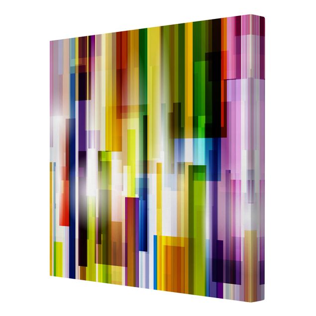 Cuadros en lienzo Rainbow Cubes