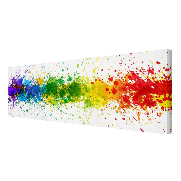 Cuadros modernos Rainbow Splatter