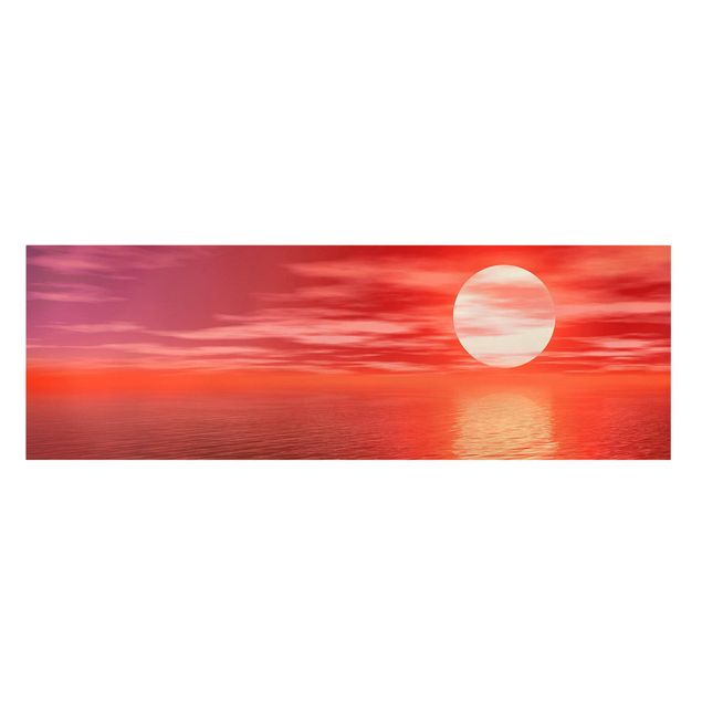 Cuadros marinos Red Sunset