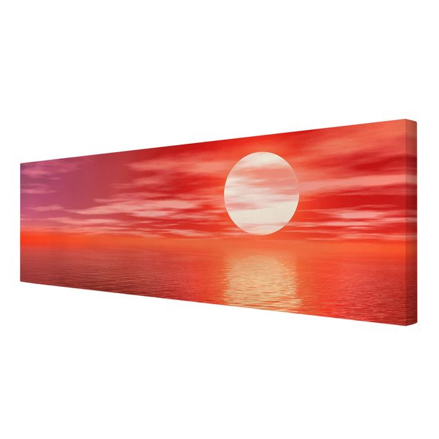 Lienzos de paisajes Red Sunset