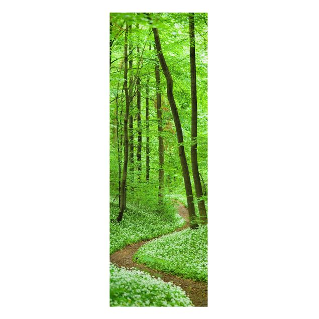 Lienzos de bosques Romantic Forest Track