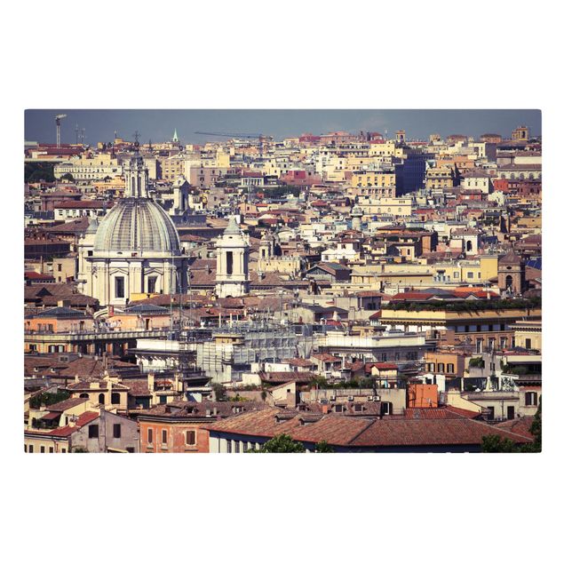 Cuadros ciudades Rome Rooftops