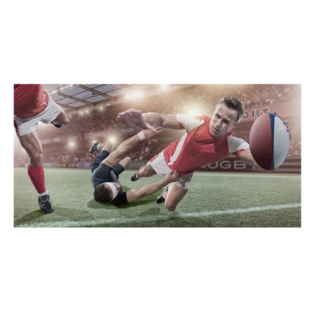 Cuadros en lienzo Rugby In Motion