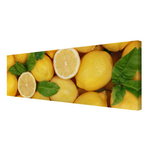 Cuadros amarillos Juicy lemons