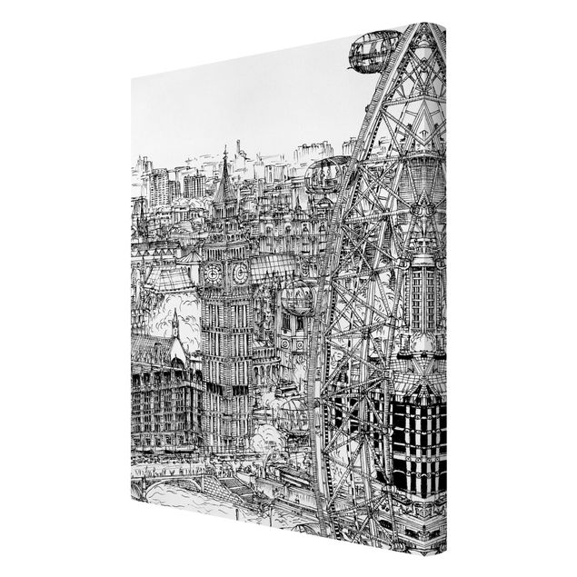 Cuadros arquitectura City Study - London Eye