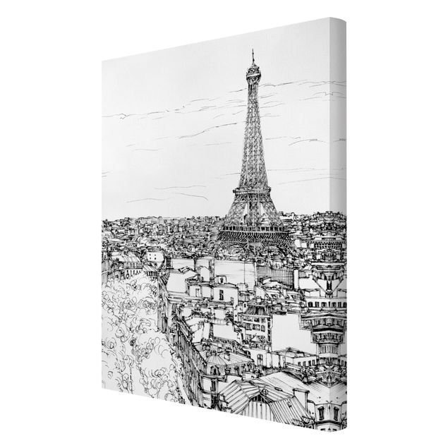 Cuadros arquitectura City Study - Paris