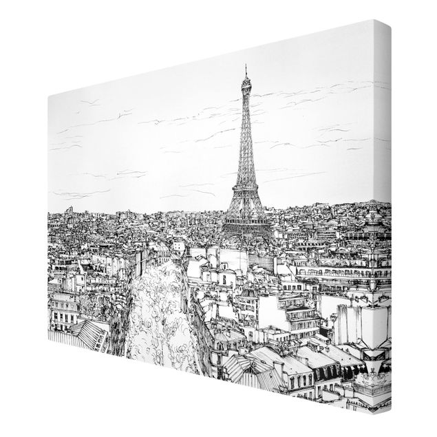 Cuadros arquitectura City Study - Paris