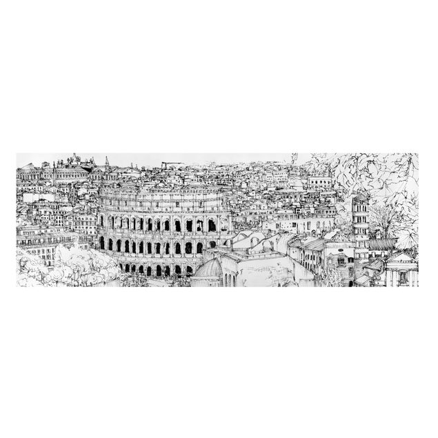 Cuadros arquitectura City Study - Rome