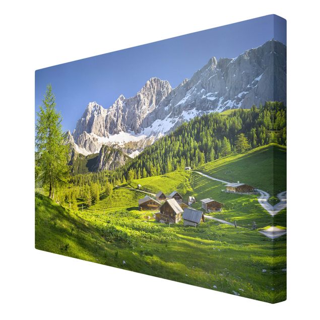 Lienzos de paisajes Styria Alpine Meadow
