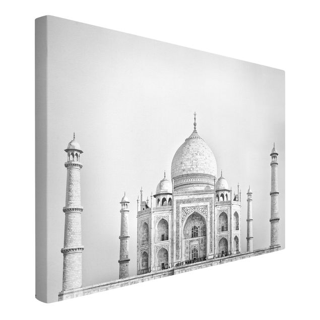 Cuadros de ciudades Taj Mahal In Gray
