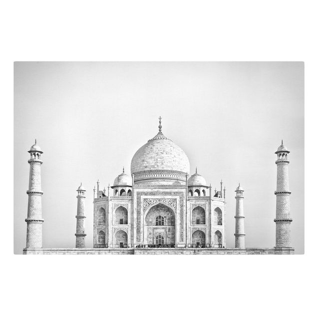Cuadro gris Taj Mahal In Gray