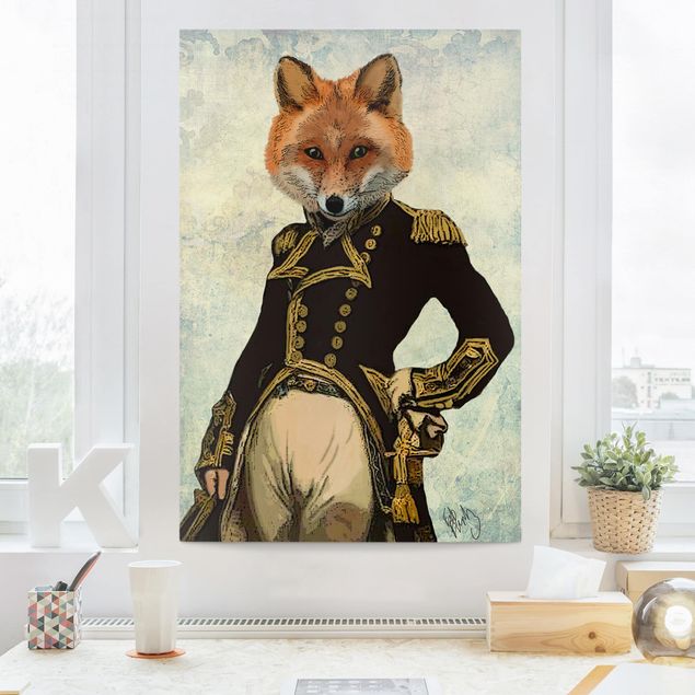 Decoración cocina Animal Portrait - Fox Admiral