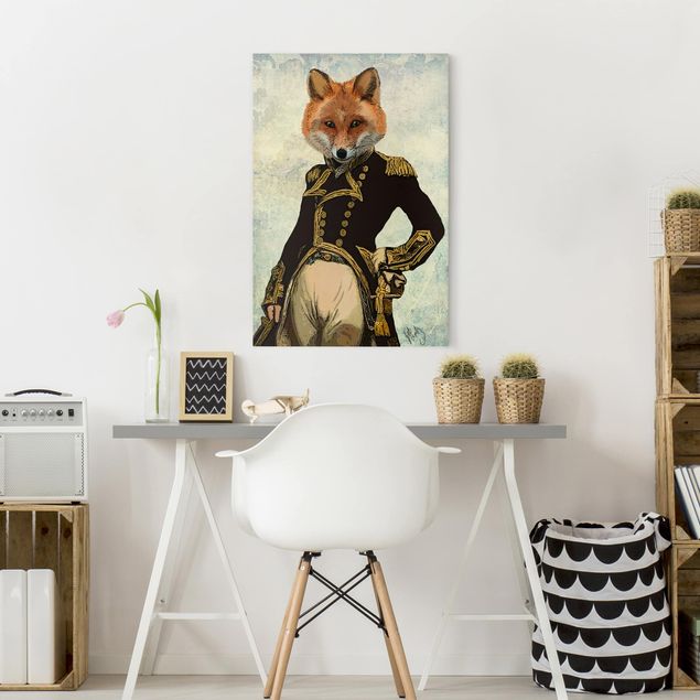 Lienzos de animales Animal Portrait - Fox Admiral