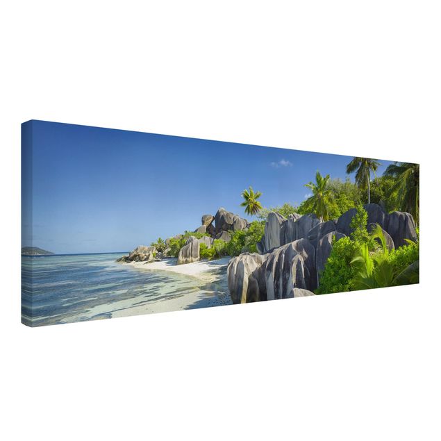 Cuadros playa Dream Beach Seychelles