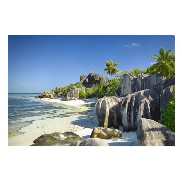 Cuadros playas Dream Beach Seychelles