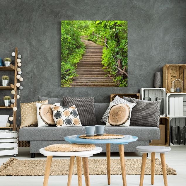 Cuadro con paisajes Stairs In The Woods