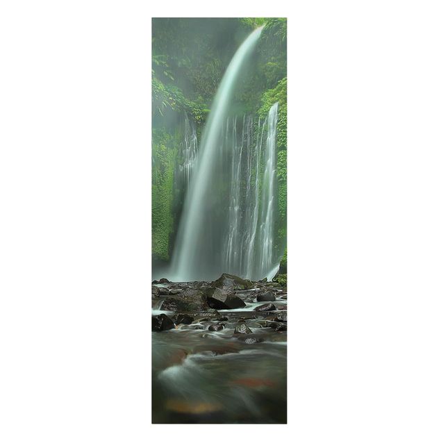 Lienzos de paisajes Tropical Waterfall