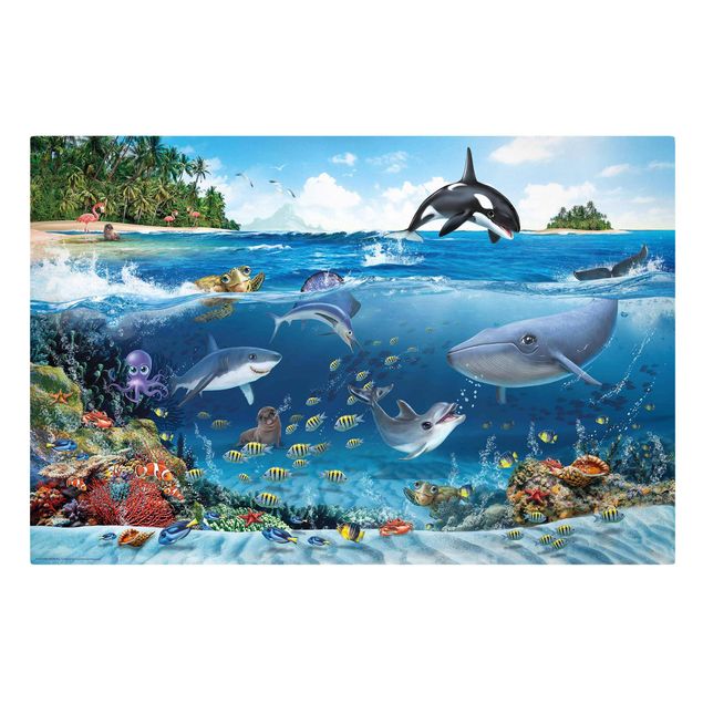 Cuadros playa Animal Club International - Underwater World With Animals