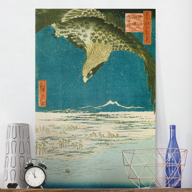 Decoración en la cocina Utagawa Hiroshige - The Plain near Fukagawa Susaki