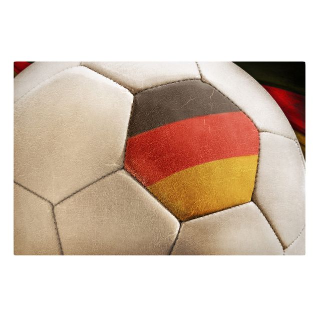 Cuadros modernos y elegantes Vintage Football Germany