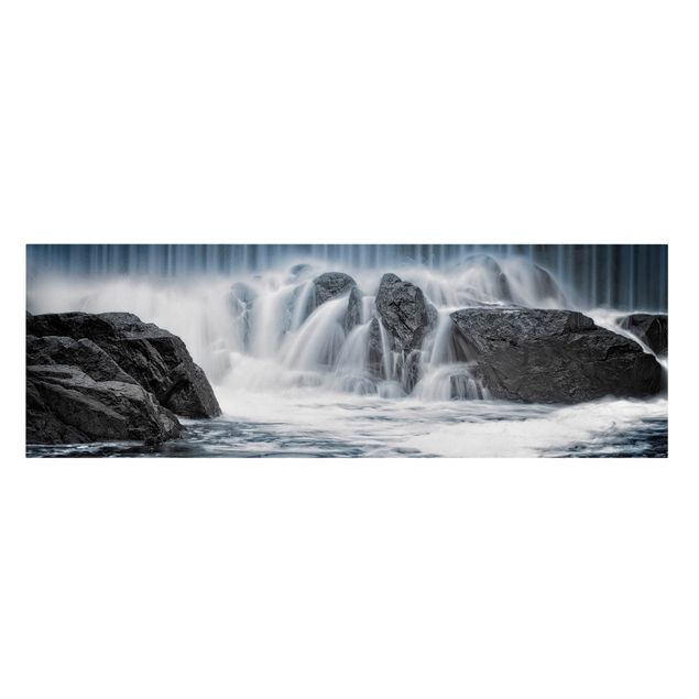 Cuadros naturaleza Waterfall In Finland