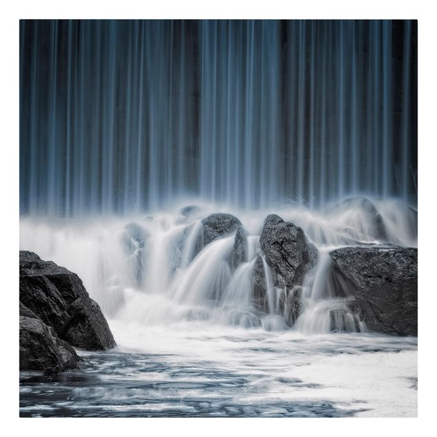 Cuadros paisajes naturaleza Waterfall In Finland