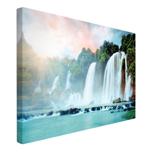 Cuadro con paisajes Waterfall Panorama