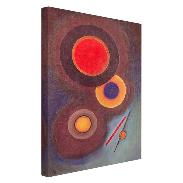 Estilos artísticos Wassily Kandinsky - Circles And Lines