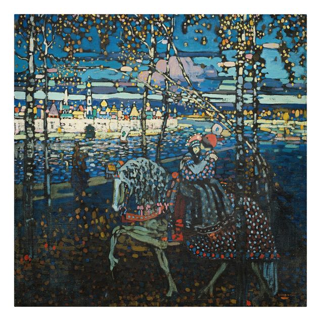 Estilos artísticos Wassily Kandinsky - Riding Paar