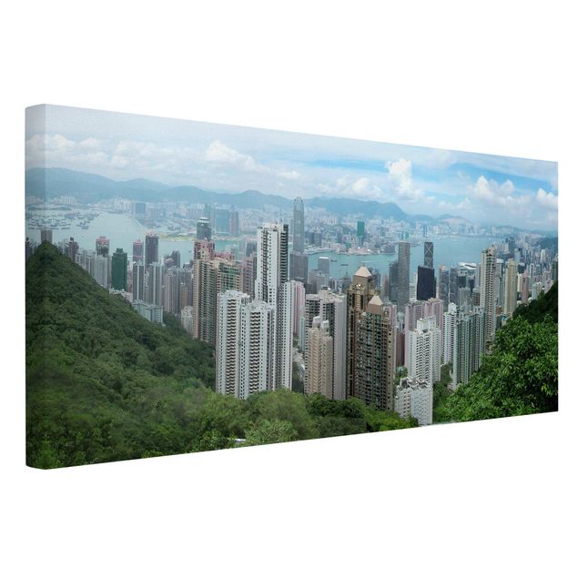 Lienzos ciudades Watching Hongkong