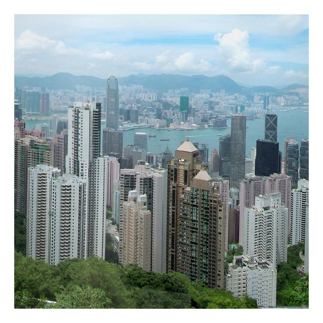 Cuadros ciudades Watching Hongkong