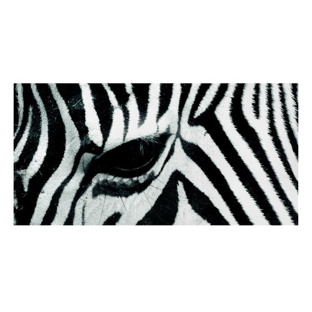 Lienzos blanco y negro Zebra Crossing