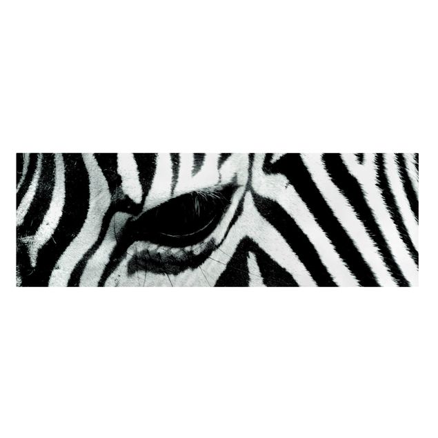 Lienzos blanco y negro Zebra Crossing