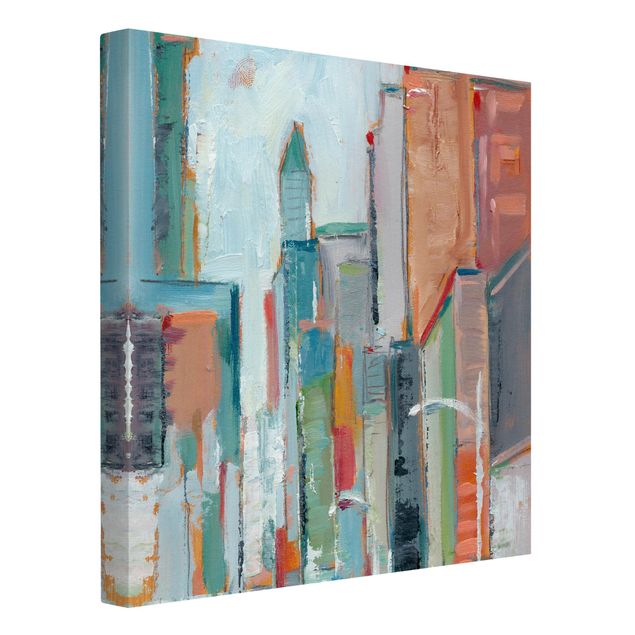Lienzo abstracto Contemporary Downtown I