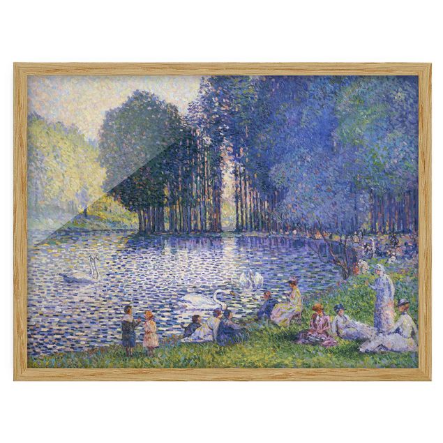 Estilo artístico Post Impresionismo Henri Edmond Cross - The Lake In The Bois De Boulogne