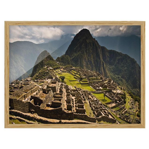 Cuadros ciudades Machu Picchu