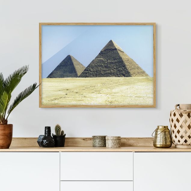 Cuadro con paisajes Pyramids Of Giza